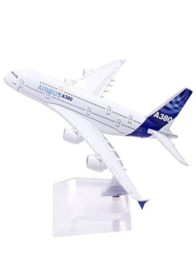 HOUSE HATCH Diecast Aeroplane Scale Model, Aircraft Model Airline, Metal Aircraft, Only for Display Size -16 Cm Multicolor (Airbus A380) - Image 2